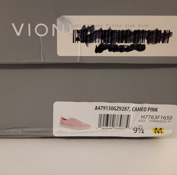 Women's Pink Vionic Sneakers 9.5 - Picture 3 of 8